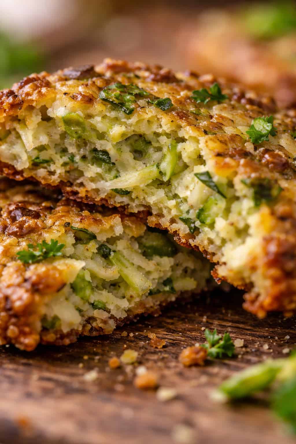 crispy keto zucchini fritters