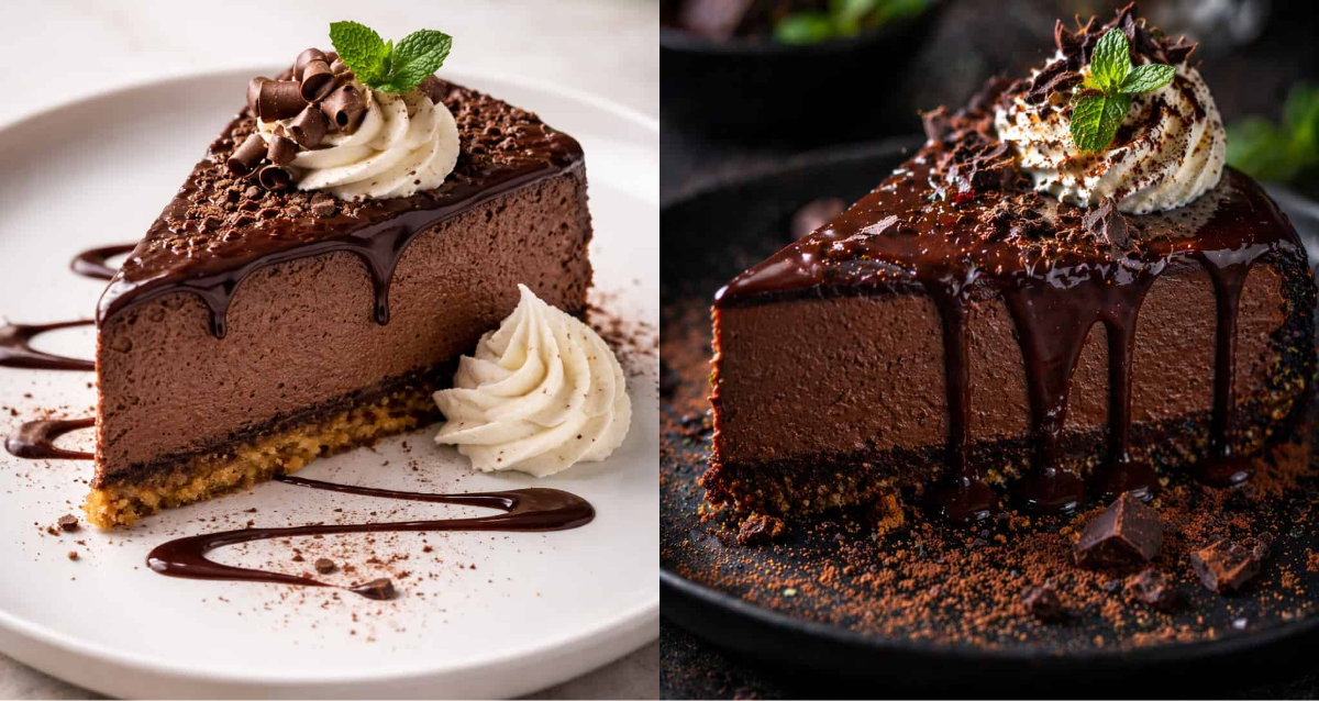 4 ingredient keto chocolate cheesecake
