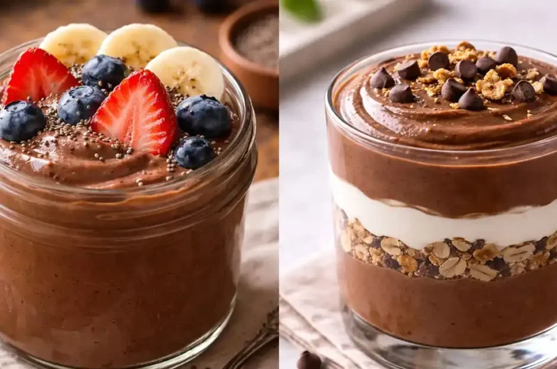 Chocolate Protein Pudding Recipe High Protein Snack