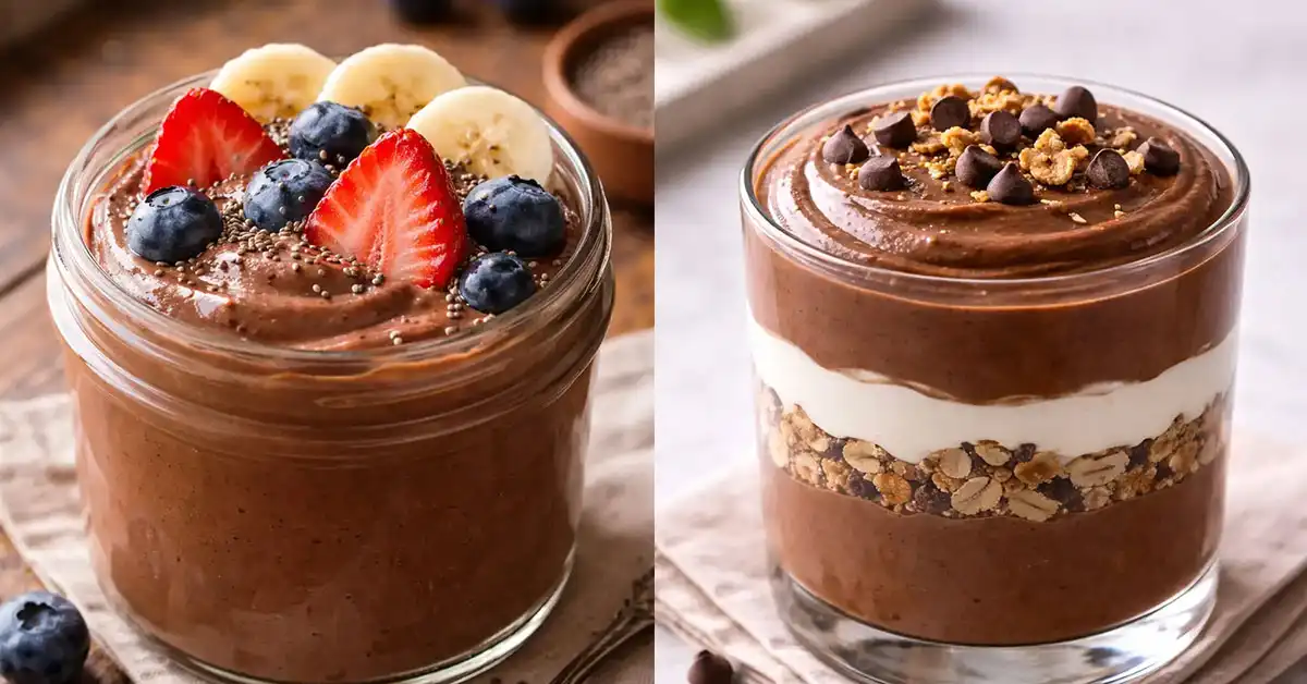 5-Minute Chocolate Protein Pudding