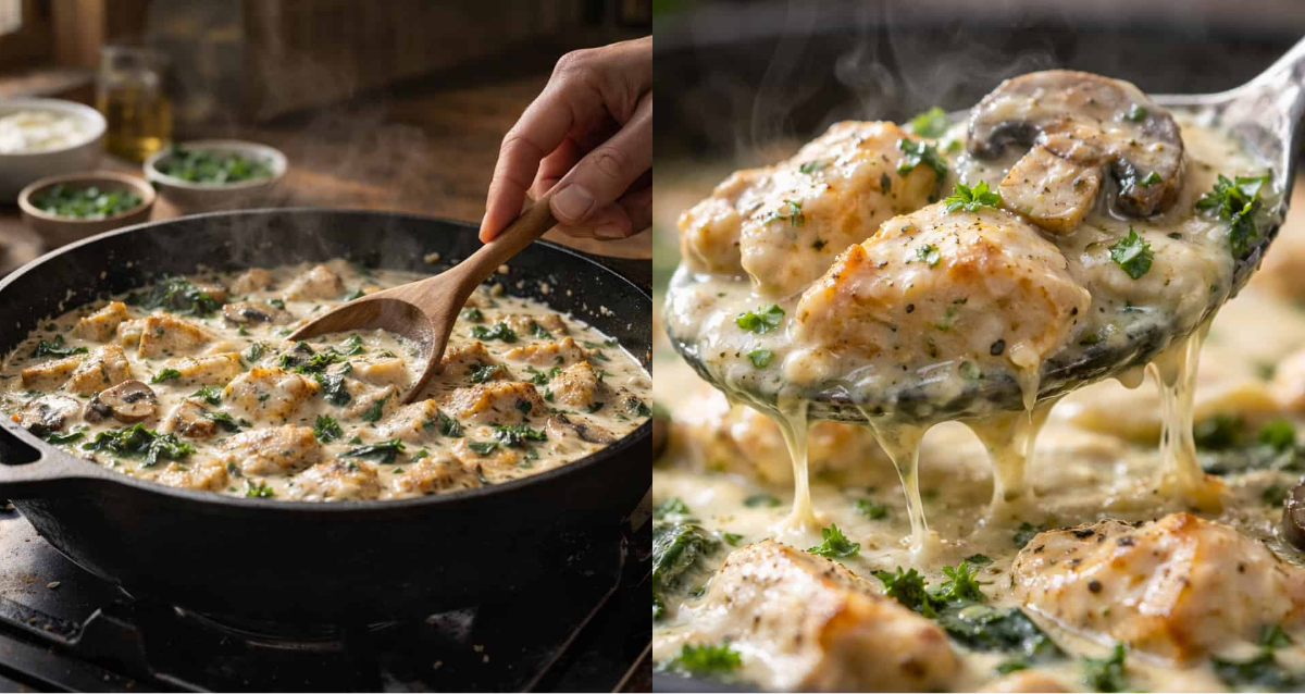 Creamy Keto Skillet recipe