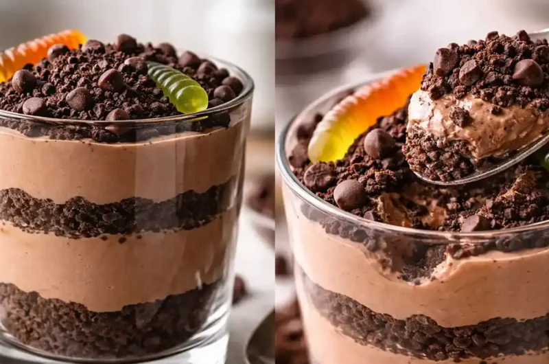 Chocolate Protein Dirt Cup Recipe No Bake Easy Dessert