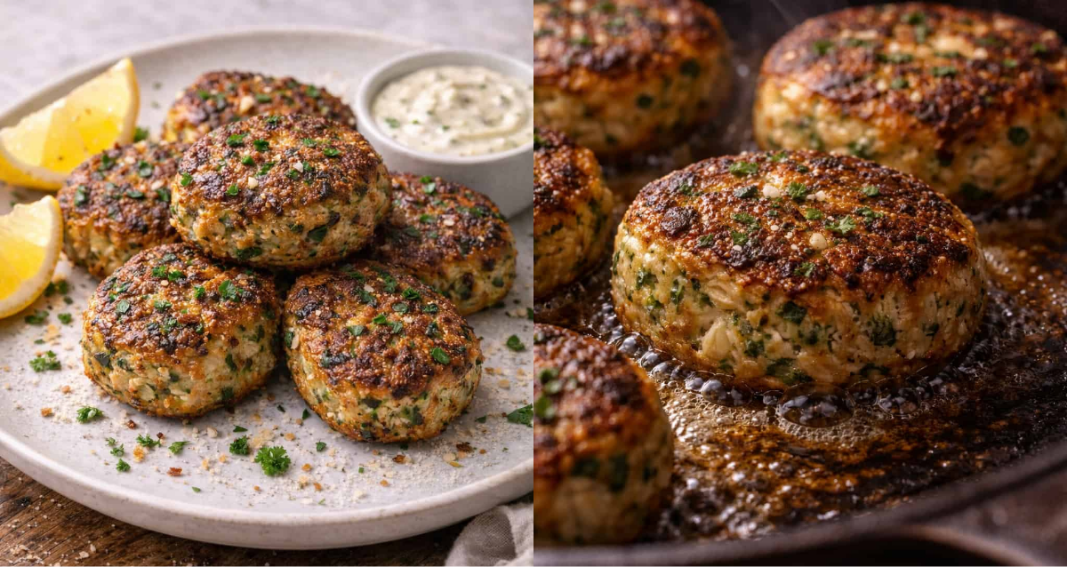 baked keto tuna patties
