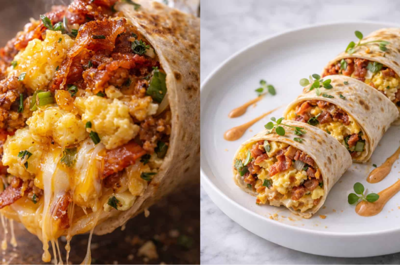 Crispy, Cheesy Keto Breakfast Burritos—So Good You’ll Forget They’re Low Carb