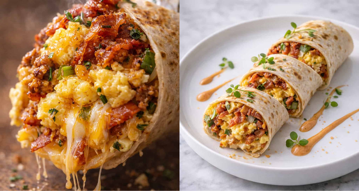keto breakfast burritos recipe