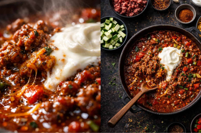 The Best Keto Chili Recipe (Thick, Hearty & Packed with Flavor!)